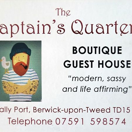 The Captains Quarters Hotel Berwick Upon Tweed Exterior foto